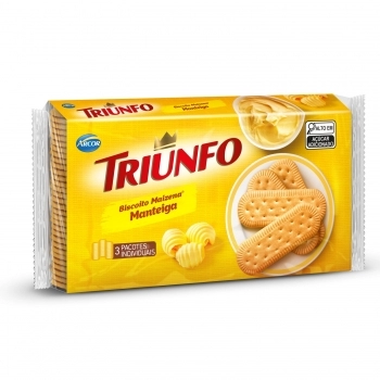 BAGLEY BISC. TRIUNFO PACK MAIZENA MANTEIGA 345G