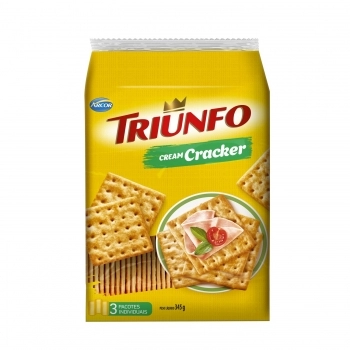 BAGLEY BISC. TRIUNFO PACK CREAM CRACKER 345G
