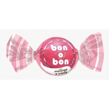 ARCOR BOMBOM BON O BON MORANGO PCT 750G / 50 X 15G