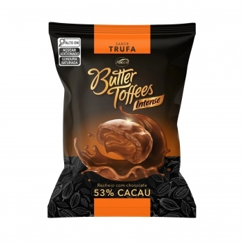 ARCOR BALA BUTTER TOFFEES INTENSE 53% TRUFA 500G*
