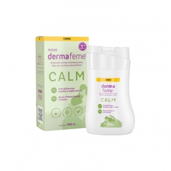 DERMAFEME SABONETE LIQ. INTIMO CALM 100ML C/ GLICINA