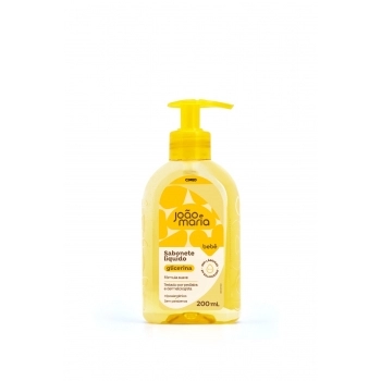 CIMED JOAO E MARIA SABONETE LIQUIDO BABY 200ML GLICERINA