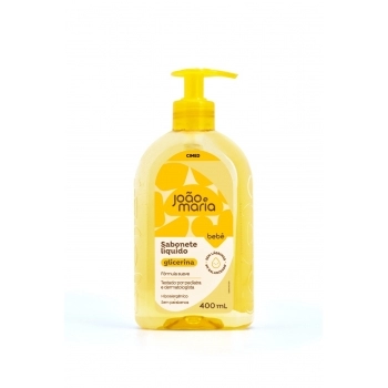 SAB LIQUIDO BABY JOAO E MARIA 400ML GLICERINA