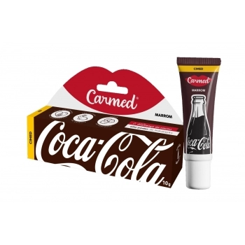 CIMED CARMED HIDRAT. LABIAL 10G COCA COLA MARRON