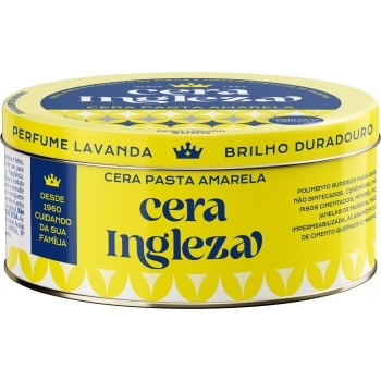 INGLEZA CERA PASTA AMARELA 400GR