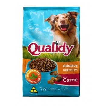 .QUALIDY CAES ADULTO CARNE 15KG*