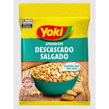 G MILLS YOKI AMENDOIM DESCASCADO SALGADO 110G