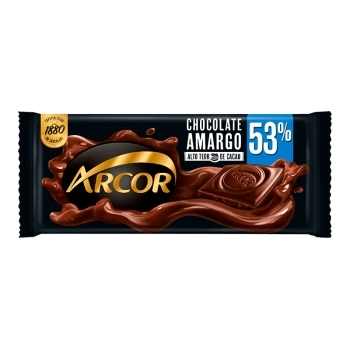ARCOR TABLETE INSPIRATION CHOC 53% AMARGO 12X80G