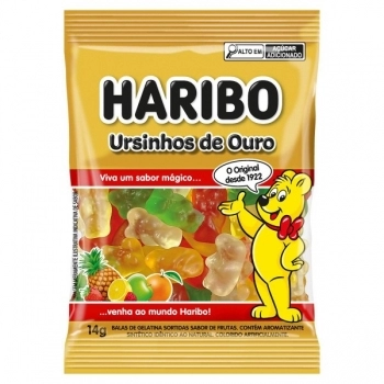 HARIBO BALA GELAT 14G URSINHOS DE OURO
