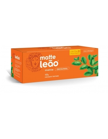 LEAO CHA MATTE SAQ. ORIGINAL 25 SAQ / 40G