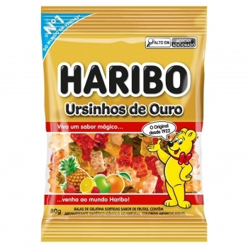 HARIBO BALA GELAT 80G URSINHOS DE OURO