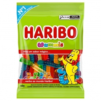 HARIBO BALA GELAT 80G WUMMIS