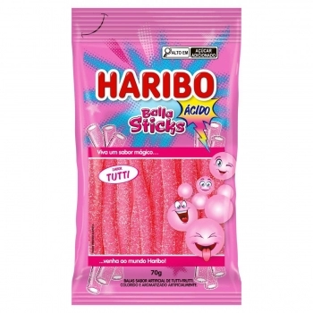 HARIBO BALA STICKS 70G ACIDO TUTTI