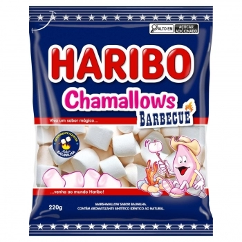 HARIBO CHAMALLOWS 220G BARBECUE