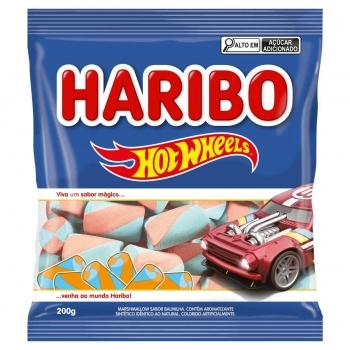 HARIBO CHAMALLOWS 200G HOT WHEELS
