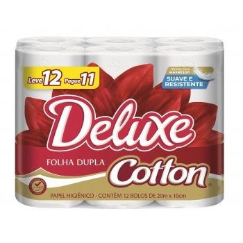 SOFTYS PAPEL HIG. 20M COTTON DELUXE FOLHA DUPLA L12/P11