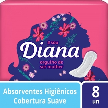 SOFTYS ABSORV. DIANA SUAVE S/ ABAS 60X8