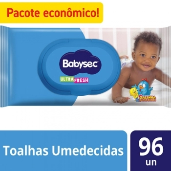 SOFTYS TOALHA UMEDECIDA BABYSEC ULTRA C/48FLS