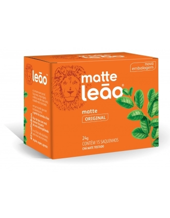 LEAO CHA MATTE SAQ. ORIGINAL 15 SAQ / 24G