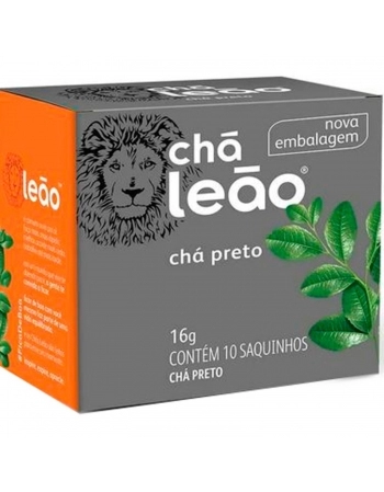 LEAO CHA PRETO 10 SAQ / 16G