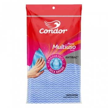 CONDOR LIMP CASA DE MAE PANO MULTIUSO AZUL C/5 / 1670