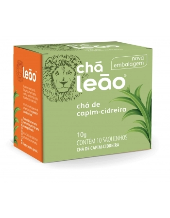 LEAO CHA CIDREIRA 10 SAQ / 10G