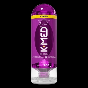 CIMED K-MED 2 EM 1 GEL DE MASSAGEM + GEL LUBRIF. INTIMO 203G