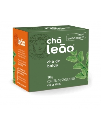 LEAO CHA BOLDO DO CHILE 10 SAQ / 10G