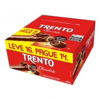PECCIN WAFER TRENTO 16X29G CHOCOLATE LV16/PG14