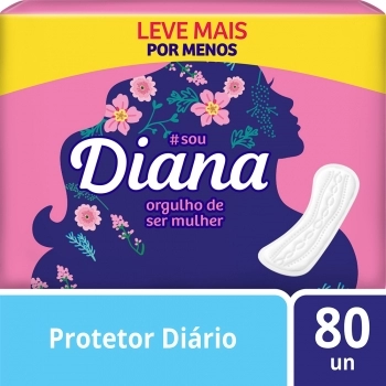 SOFTYS PROTETOR DIARIO DIANA C/80