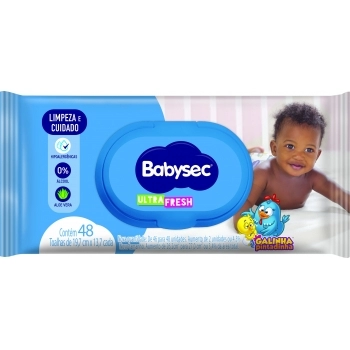 SOFTYS TOALHA UMEDECIDA BABYSEC ULTRA C/48 FLS