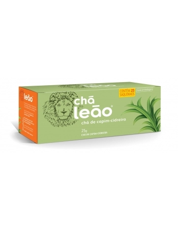 LEAO CHA CIDREIRA 25 SAQ / 25G