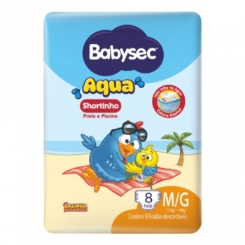 SOFTYS FRALDA BABYSEC AQUA M/G C/8