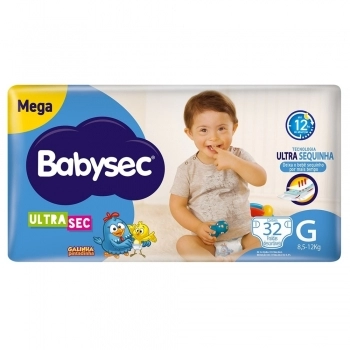 SOFTYS FRALDA BABYSEC ULTRA MEGA G C/32