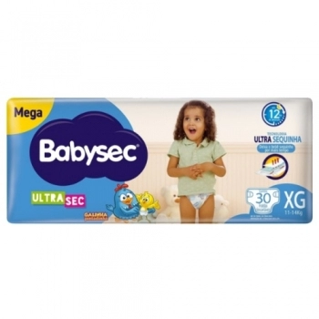 SOFTYS FRALDA BABYSEC ULTRA MEGA XG C/30