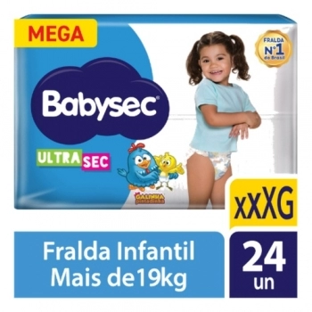 SOFTYS FRALDA BABYSEC ULTRA MEGA XXXG C/24