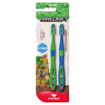CONDOR HIG ESC DENTE INF MINECRAFT JR-PACK C/2 / 8260-0
