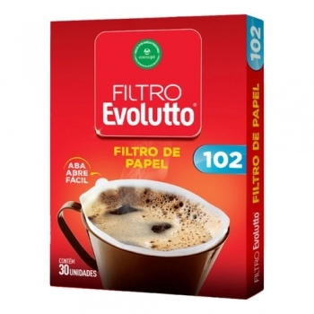 COOXUPE FILTRO DE PAPEL EVOLUTTO 102 C/30 UNID