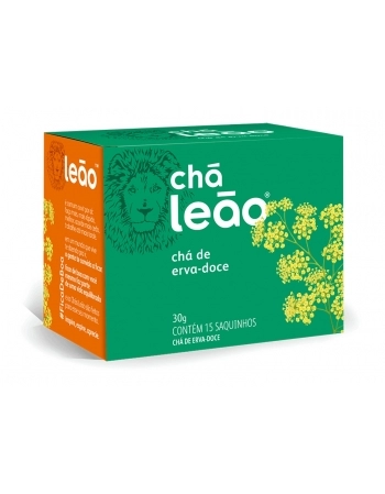 LEAO CHA ERVA DOCE 15 SAQ / 24G