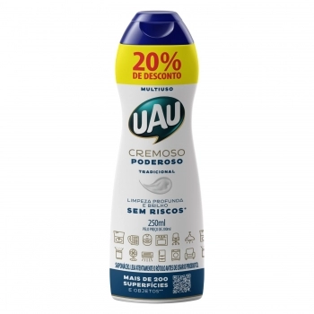 INGLEZA MULTIUSO UAU CREMOSO TRAD 250ML 20% GRATIS