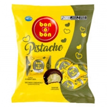 ARCOR BOMBOM BON O BON AMARGO PISTACHE PCT 750G / 50 X 15G