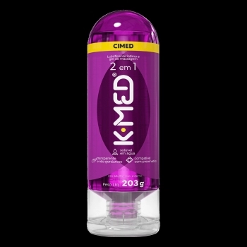 CIMED K-MED 2 EM 1 GEL DE MASSAGEM + GEL LUBRIF. INTIMO 203G