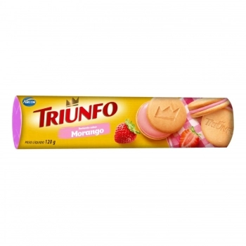 BAGLEY BISC. TRIUNFO RECH. MORANGO 120G