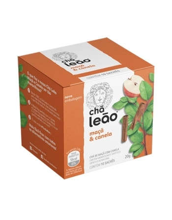 LEAO CHA_ MACA+CANELA 10 SAQ / 20G