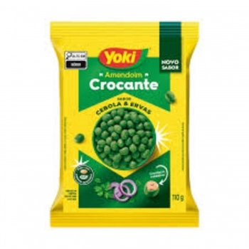 G MILLS YOKI AMENDOIM CROCANTE 110G CEBOLA E ERVAS