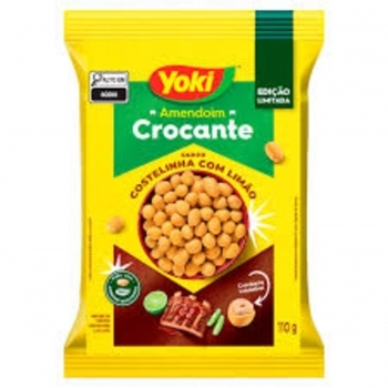 G MILLS YOKI AMENDOIM CROCANTE 110G COSTELINHA C/ ALHO E LIMAO