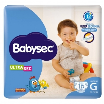 SOFTYS FRALDA BABYSEC JUMBINHO P C/20
