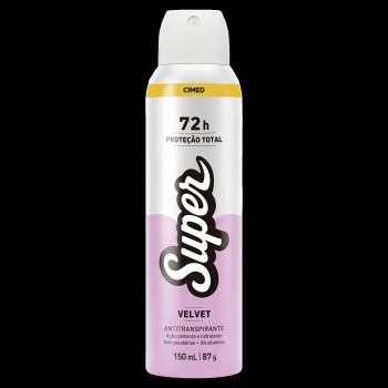 CIMED SUPER DESODORANTE AERO 150ML VELVET 72H