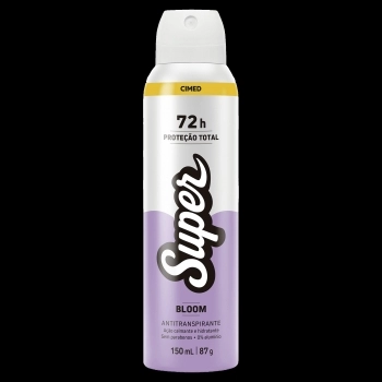 CIMED SUPER DESODORANTE AERO 150ML BLOOM 72H