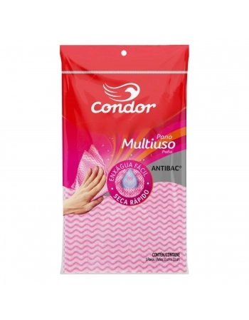 CONDOR LIMP PANO MULTIUSO ROSA / 1673